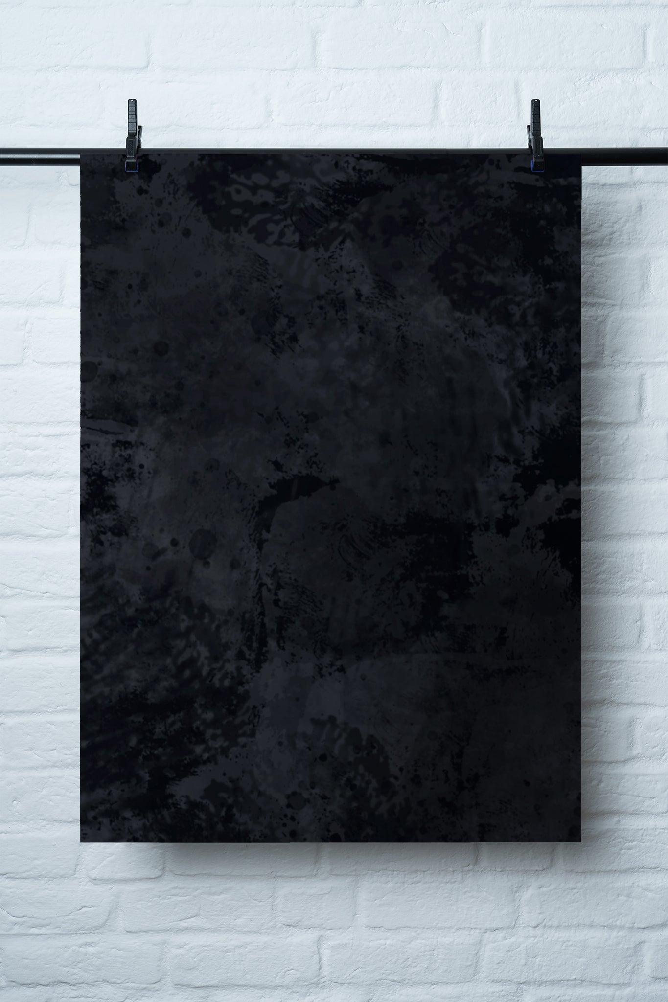 Backdrop „Wassermelonenkern“ – Schwarzer Fotohintergrund - BACKDROP SHOP