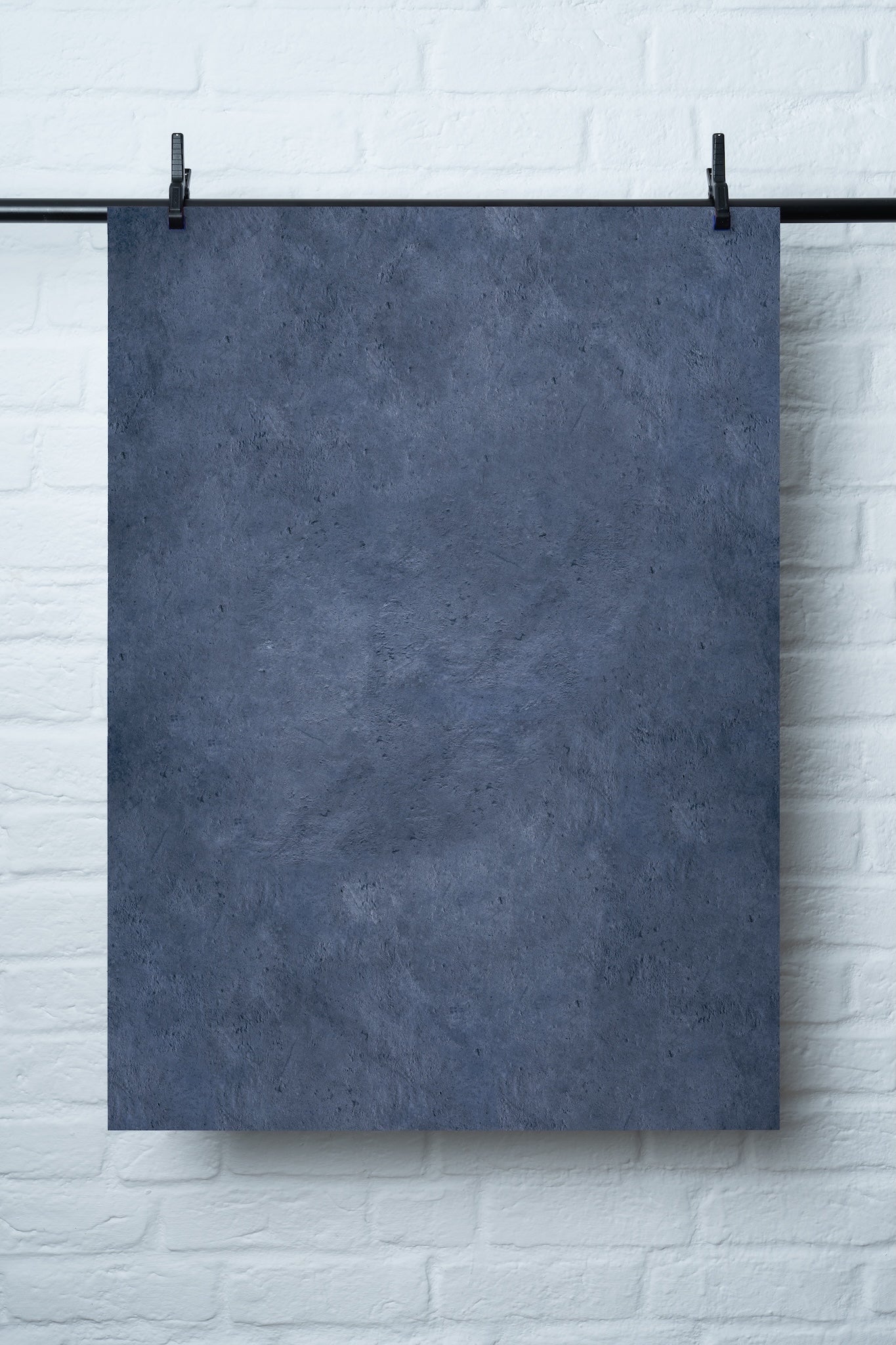 Vinyl Backdrop „Blaubeer Porridge“ – Blauer Fotohintergrund für Foodfotografie, Made in Germany, 60x90cm
