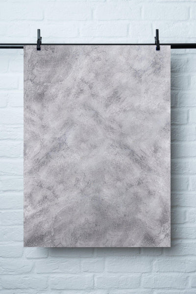 Vinyl Backdrop „CHia“ – Grauer Fotohintergrund für Foodfotografie, Made in Germany, 60x90cm