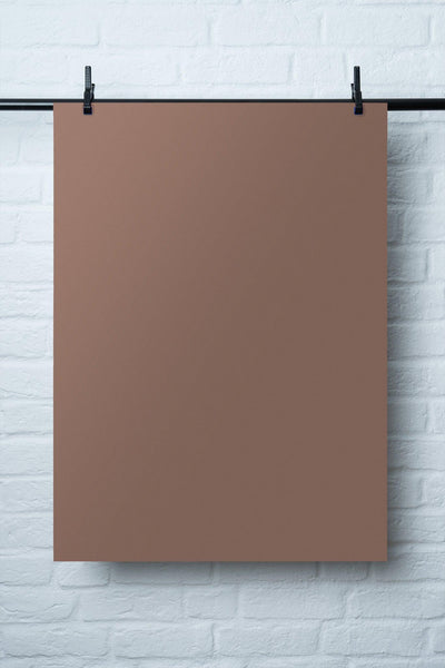Vinyl Backdrop „Cappuccino" – Brauner Fotohintergrund für Foodfotografie, Made in Germany, 60x90cm