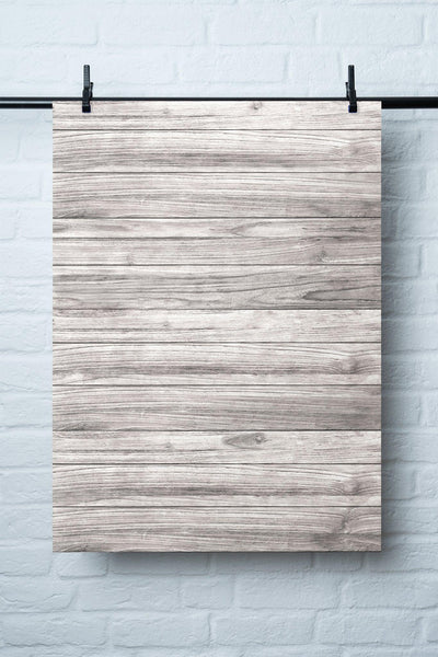 Backdrop „Knoblauch“ – Grauer Fotohintergrund Holzoptik - BACKDROP SHOP