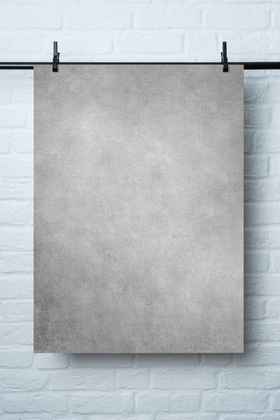 Vinyl Backdrop „Salz und Pfeffer" – Grauer Fotohintergrund für Foodfotografie, Made in Germany, 60x90cm