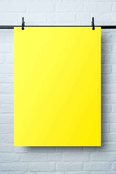 Vinyl Backdrop „Zitrone“ – Gelber Fotohintergrund für Foodfotografie, Made in Germany, 60x90cm